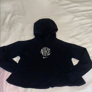 Nike Black Hoodie Girls Size Large Used